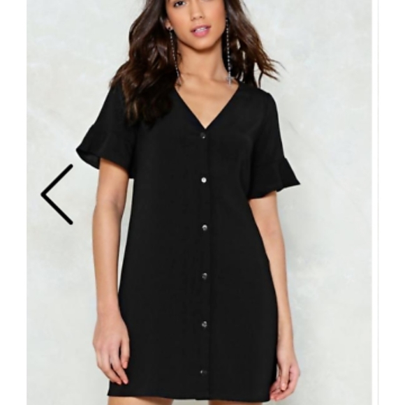 ✨NWT✨ Nasty Gal Shirt Dress - Picture 7 of 7